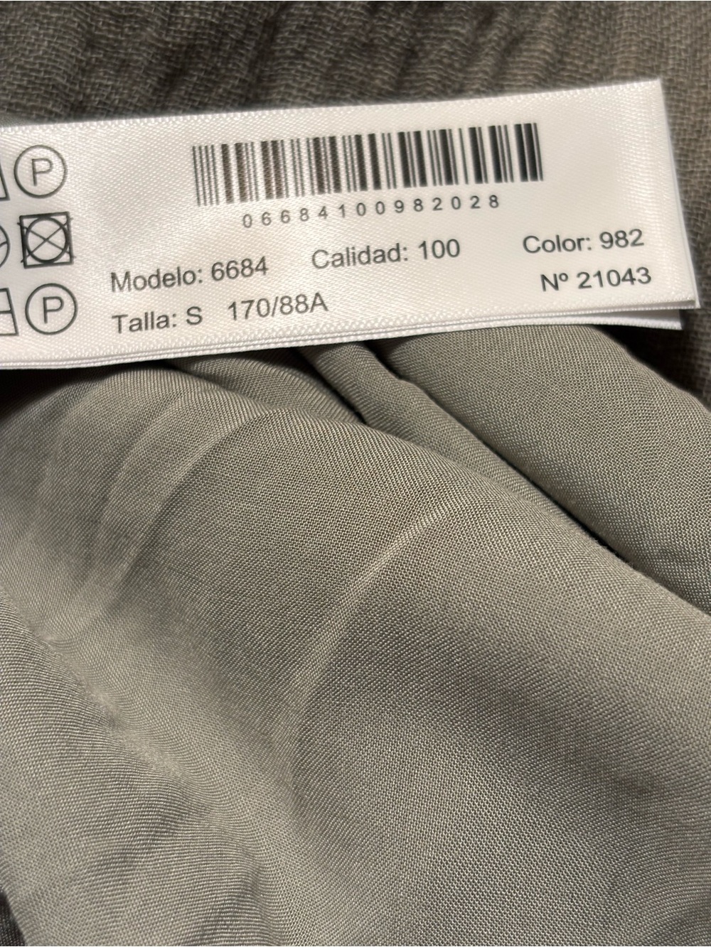 Massimo Dutti linen asymmetrical linen dress - Picture 6 of 7